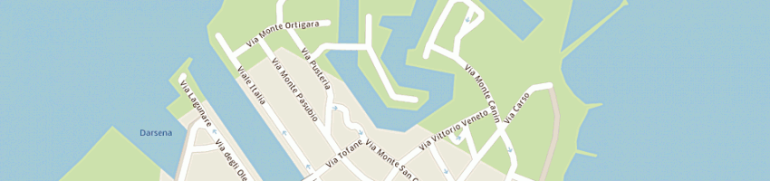 Mappa della impresa rinaldi rinaldo a LIGNANO SABBIADORO