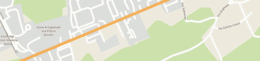 Mappa della impresa sf edil srl a CAMPOFORMIDO