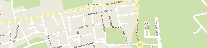 Mappa della impresa pittori sergio a CASTELBELLINO