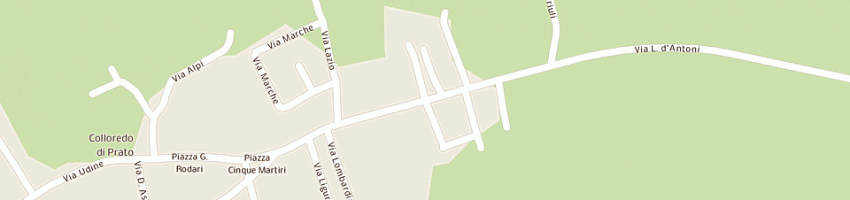 Mappa della impresa mary's moda di li xiujiao a PRATO