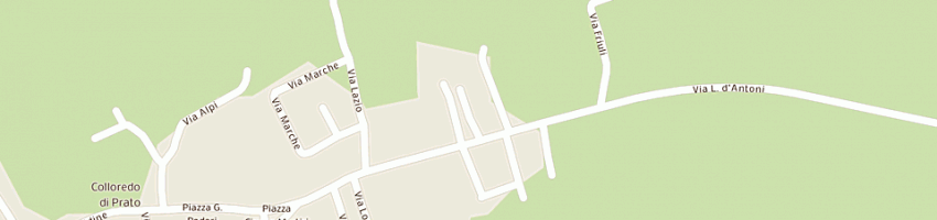 Mappa della impresa manifattura vega srl a PRATO
