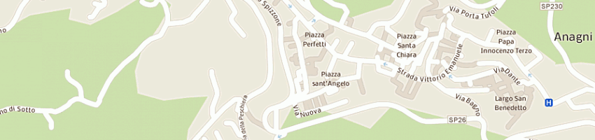 Mappa della impresa associazione papa giovanni xxiii a ANAGNI