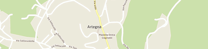 Mappa della impresa missio e c a ARTEGNA