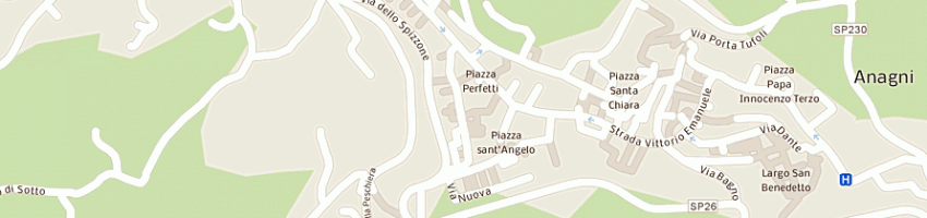 Mappa della impresa nereggi lucia a ANAGNI