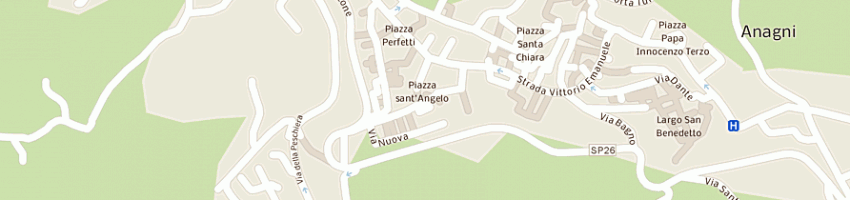 Mappa della impresa amici giancarlo a ANAGNI