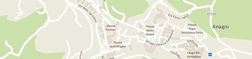 Mappa della impresa cavalieri sandro a ANAGNI
