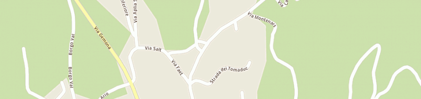 Mappa della impresa bar moro di martinelli elda a ARTEGNA
