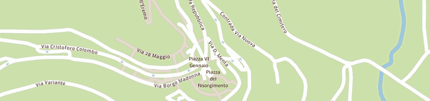 Mappa della impresa scuola elementare a ROCCAGORGA