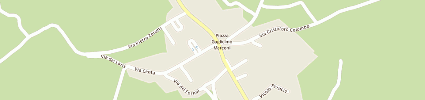 Mappa della impresa celotti spizzo elisabetta a TREPPO GRANDE
