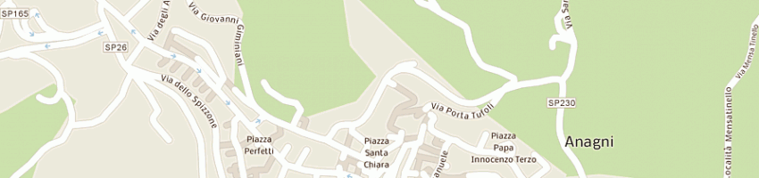 Mappa della impresa banca nazionale del lavoro a ANAGNI