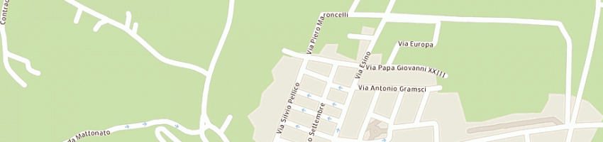 Mappa della impresa ferrari vincenzo a CASTELBELLINO