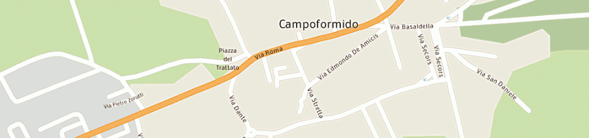 Mappa della impresa ballin giorgio a CAMPOFORMIDO