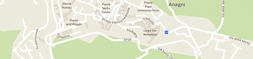 Mappa della impresa citta' di anagni a ANAGNI