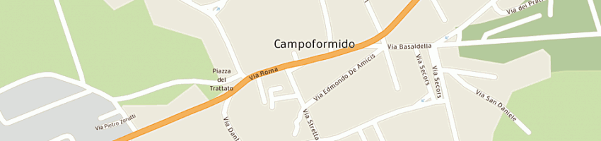 Mappa della impresa cartoltecnica di mattiussi michela a CAMPOFORMIDO
