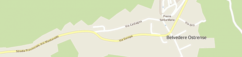 Mappa della impresa municipio di belvedere ostrense a BELVEDERE OSTRENSE