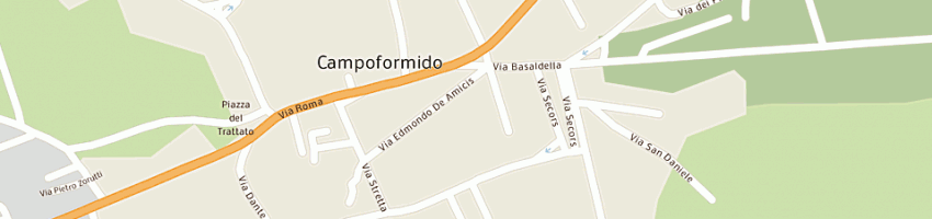 Mappa della impresa mestroni giancarlo a CAMPOFORMIDO