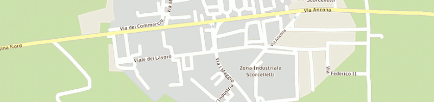 Mappa della impresa lucarini daniele a CASTELBELLINO
