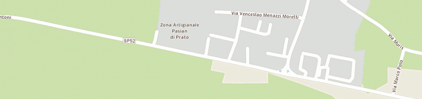 Mappa della impresa blossom srl a PASIAN DI PRATO