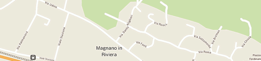 Mappa della impresa revelant paola a MAGNANO IN RIVIERA