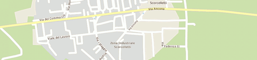 Mappa della impresa ricciotti sigifrido a CASTELBELLINO