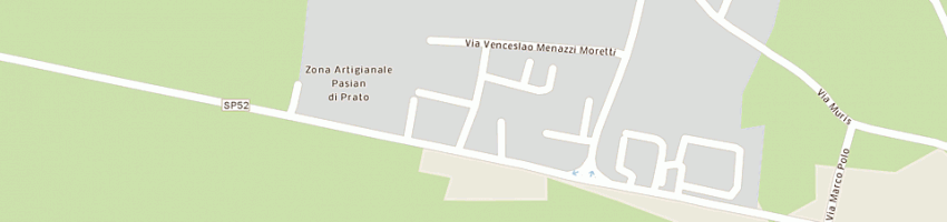 Mappa della impresa todd di sartorello marco e c sas a PASIAN DI PRATO