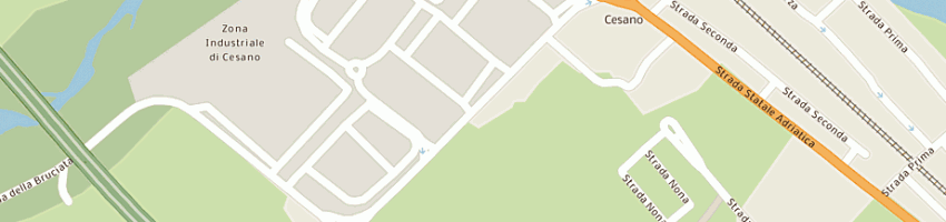 Mappa della impresa vecchini simonetta a SENIGALLIA