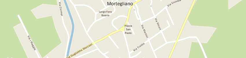 Mappa della impresa latteria di romans snc di bassi r e fabris c a MORTEGLIANO