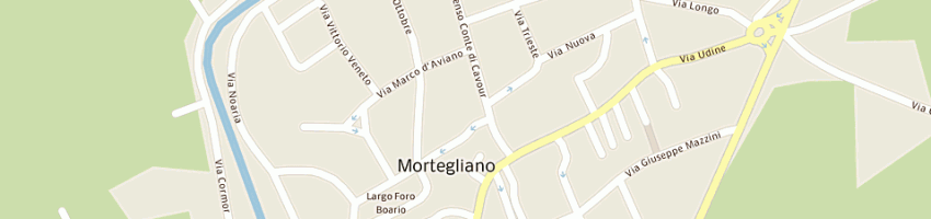 Mappa della impresa il punto di bellina claudia e morsut loredana snc a MORTEGLIANO