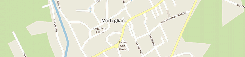 Mappa della impresa banca popolare friuladria spa a MORTEGLIANO