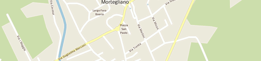 Mappa della impresa tirelli gino a MORTEGLIANO