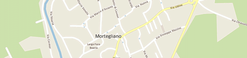 Mappa della impresa baraldi sas di mauro fabiano e c a MORTEGLIANO