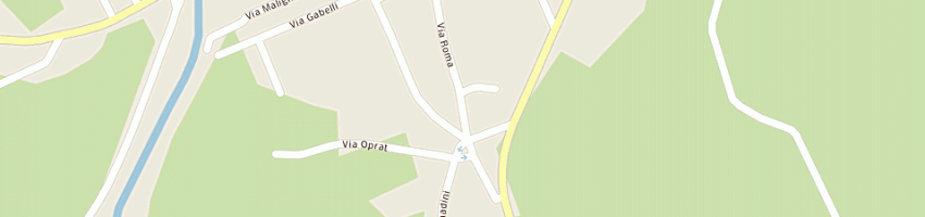 Mappa della impresa bar cafe' corin a UDINE