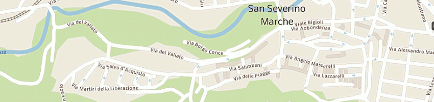 Mappa della impresa sparvoli fabio nuova oms a SAN SEVERINO MARCHE