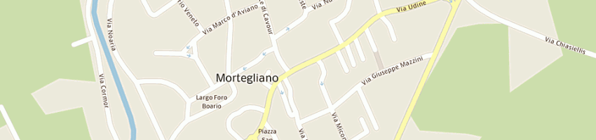 Mappa della impresa bar italia a MORTEGLIANO