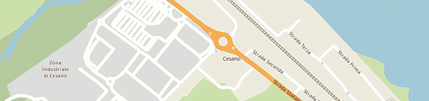 Mappa della impresa issimo pelletterie - valigeria a SENIGALLIA