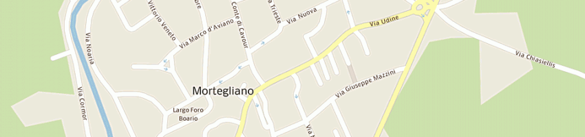 Mappa della impresa drogheria merlo a MORTEGLIANO