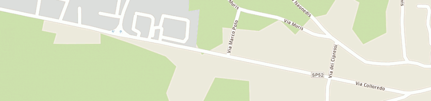 Mappa della impresa pravisani dr mariano e c (srl) a PASIAN DI PRATO