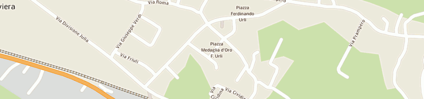 Mappa della impresa breda gianni a MAGNANO IN RIVIERA
