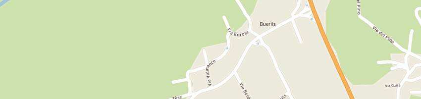 Mappa della impresa nervo giovanni a MAGNANO IN RIVIERA