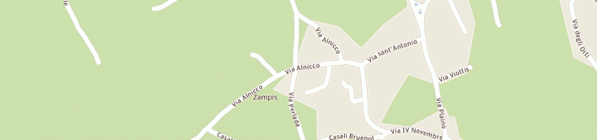 Mappa della impresa di luch srl a PAGNACCO