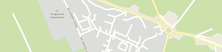 Mappa della impresa arca srl a CASTIONS DI STRADA