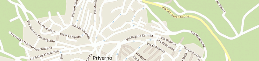 Mappa della impresa bar terminal sas a PRIVERNO