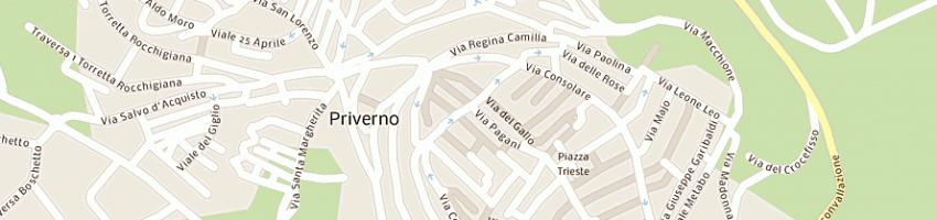 Mappa della impresa fontana innocenzo a PRIVERNO