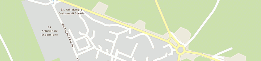 Mappa della impresa ar 2 snc di anzile ivan e c a CASTIONS DI STRADA