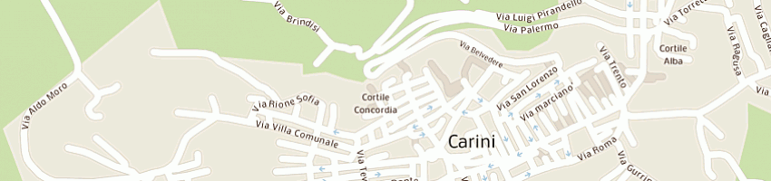 Mappa della impresa la fata umberto a CARINI