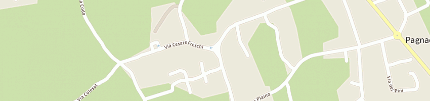 Mappa della impresa istituto comprensivo scmedia statale a PAGNACCO