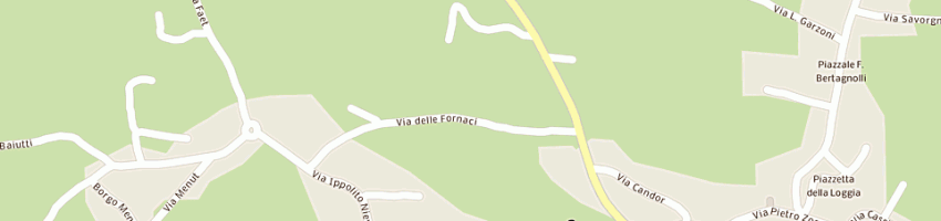 Mappa della impresa pallavolo pav udine a UDINE