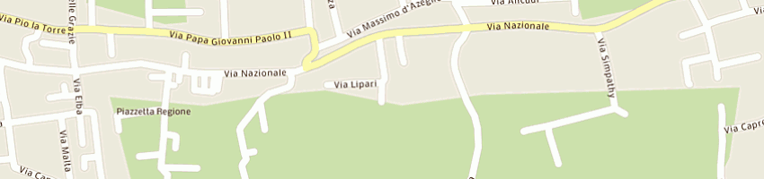Mappa della impresa studio emme gi sas di mascellino lucio e giambrone francesco a CARINI