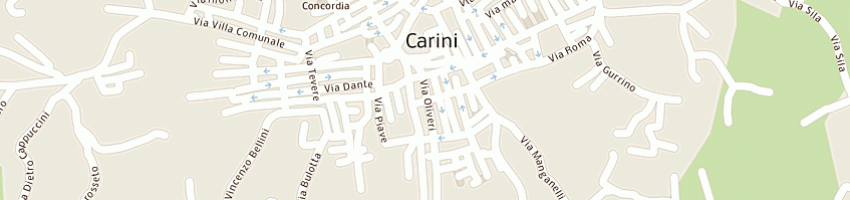 Mappa della impresa fazio maria luisa a CARINI