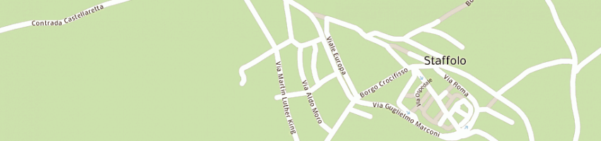 Mappa della impresa barboni michele e c snc a STAFFOLO